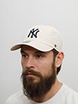 Бейсболка 47 BRAND арт. B-RGW17GWS-NTA New York Yankees MLB (кремовый)